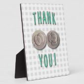 感謝していivf invitro受精胚 フォトプラーク (側面)