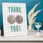 感謝していivf invitro受精胚 フォトプラーク (側面)