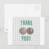 感謝していivf invitro受精胚 ポストカード (正面/裏面)