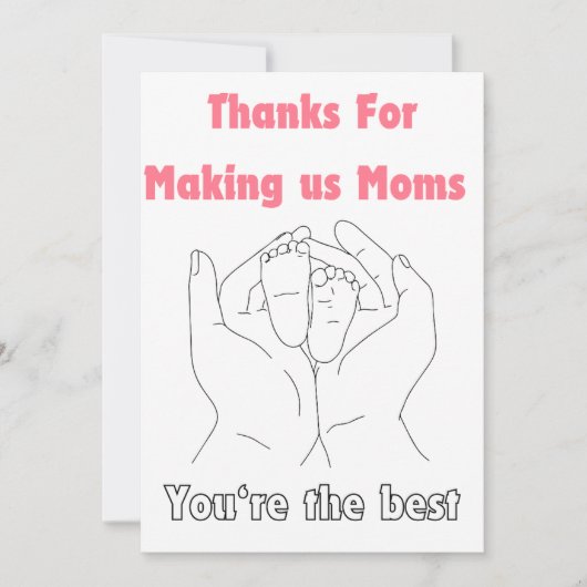 感謝していMoms <3> シーズンカード (正面)