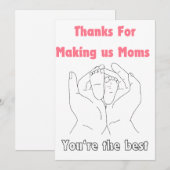 感謝していMoms <3> シーズンカード (正面/裏面)