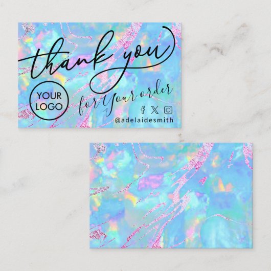 感謝していopal名刺 名刺 (正面/裏面)