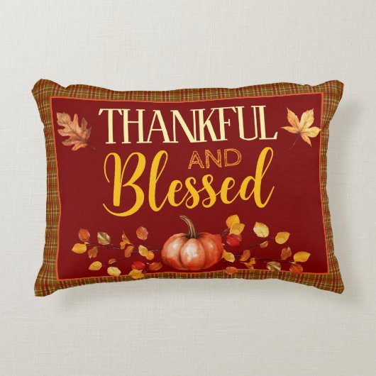 感謝して賛美いる アクセントクッション (正面)