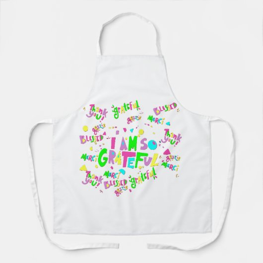 感謝して エプロン (正面)