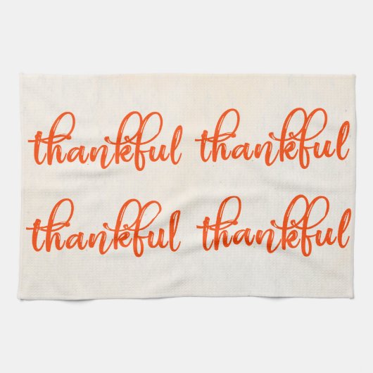 感謝して キッチンタオル (横)