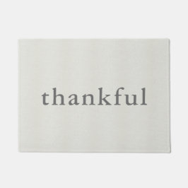 感謝して ドアマット