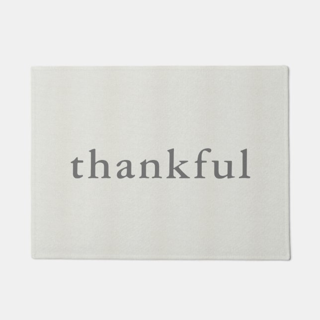 感謝して ドアマット (正面)