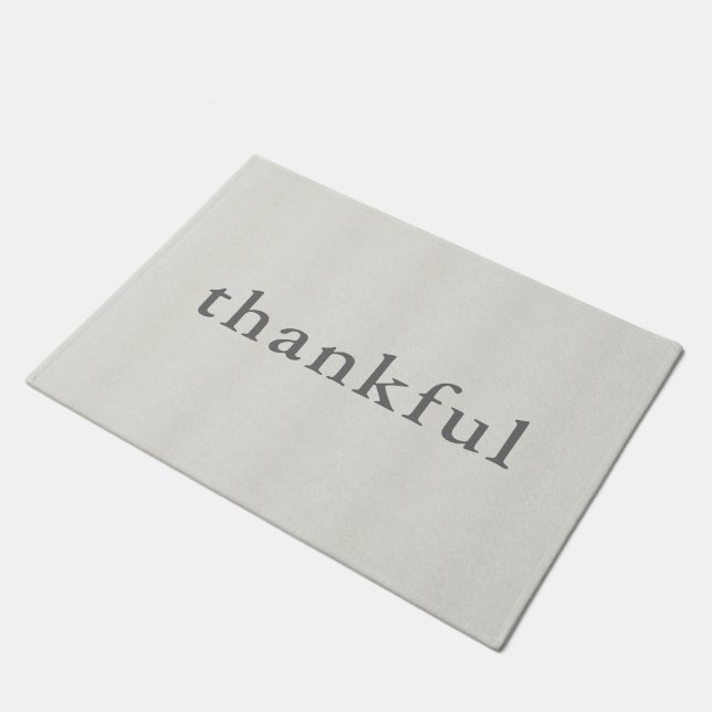 感謝して ドアマット (アングル)