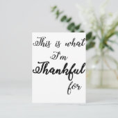 感謝して ポストカード (スタンド正面)