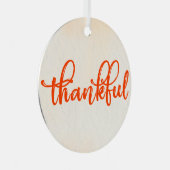 感謝して メタルオーナメント (正面右)