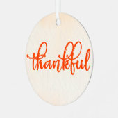 感謝して メタルオーナメント (正面左)