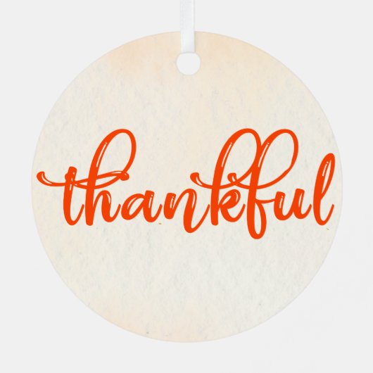 感謝して メタルオーナメント (裏面)