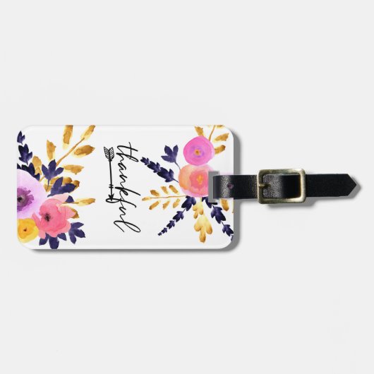 感謝して ラゲッジタグ (正面横)