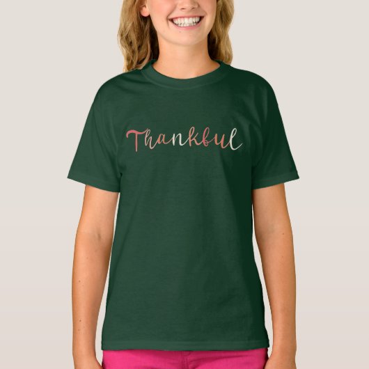 感謝して Tシャツ (正面)