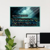 感謝しなけりゃならぬ ポスター (ホームオフィス)