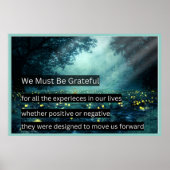 感謝しなけりゃならぬ ポスター (正面)