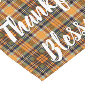 感謝し、感謝し賛美た。 ロングテーブルランナー (コーナー)