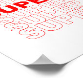 感謝すごいの意を表す ポスター (角)