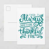 感謝すべきことは常に何かしらある ポストカード (正面/裏面)