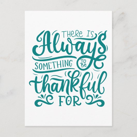 感謝すべきことは常に何かしらある ポストカード (正面)
