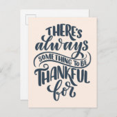 感謝すべきことは常に存在する ポストカード (正面/裏面)