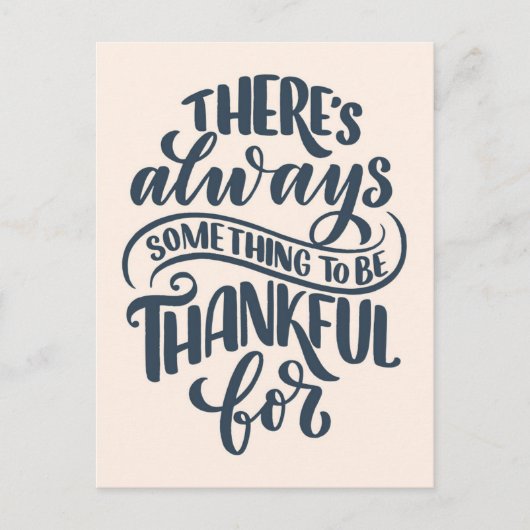 感謝すべきことは常に存在する ポストカード (正面)