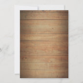 感謝するひまわりの葉花と 招待状 (裏面)