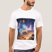 感謝するクリエイティブのTシャ感じツ Tシャツ (正面)