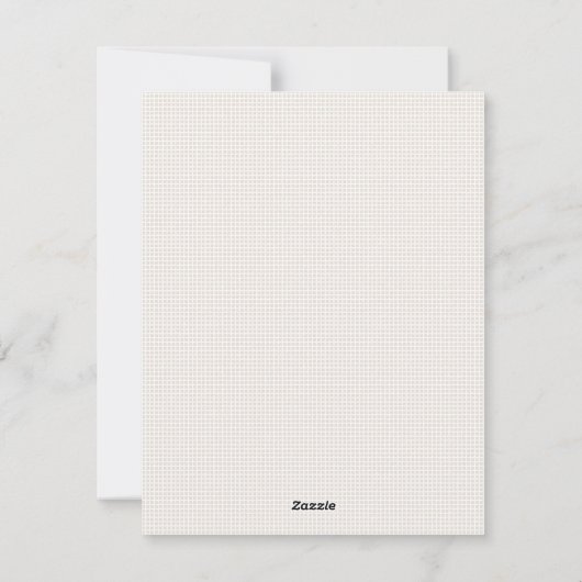 感謝する小さなことに感謝する感謝記念写真 シーズンカード (裏面)