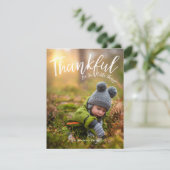 感謝する小さなことに感謝する感謝記念写真 シーズンカード (スタンド正面)