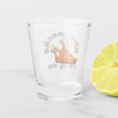 感謝する日は私たちのもの、ターキーに感謝！ ショットグラス (裏面)