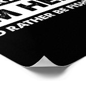 感謝する私はここにいる釣り魚釣り恋人フィッシャーマン ポスター (角)