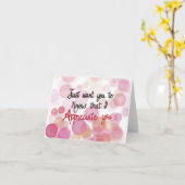 感謝する – カー空白のド カード (黄色い花)