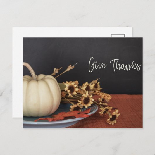 感謝する ポストカード (正面/裏面)