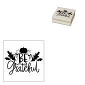 感謝する ラバースタンプ (押印)