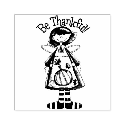 感謝する ラバースタンプ (インプリント)