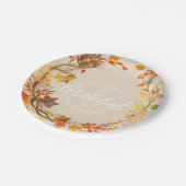 感謝する、感謝する、感謝する、感謝す賛美る ペーパープレート (アングル)