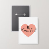 感謝する 缶バッジ (正面/裏面)