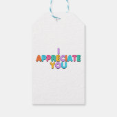 感謝せずに私が何をするか分からない ギフトタグ (裏面)