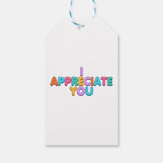 感謝せずに私が何をするか分からない ギフトタグ (裏面)