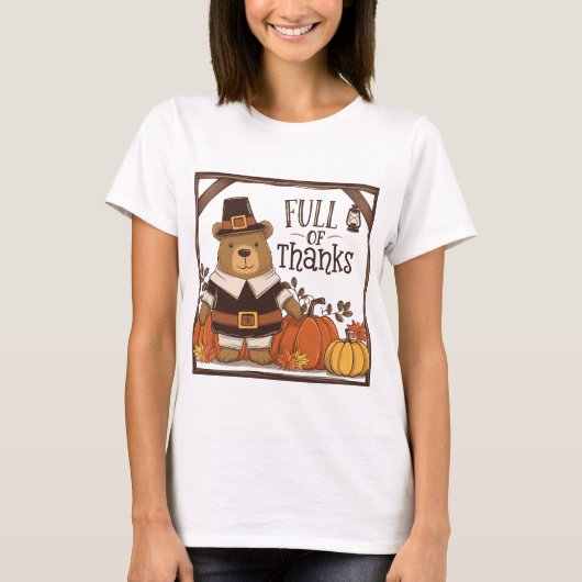 感謝でいっぱい Tシャツ (正面)