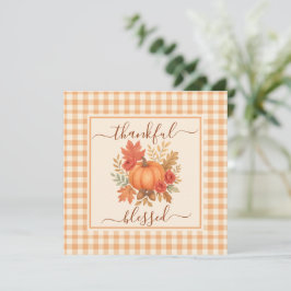 感謝とパンプ賛美クキン | 秋感謝祭