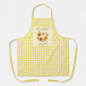 感謝とパンプ賛美クキン | 秋感謝祭 エプロン (正面)