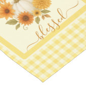 感謝とパンプ賛美クキン | 秋感謝祭 ショートテーブルランナー (コーナー)