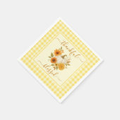 感謝とパンプ賛美クキン | 秋感謝祭 スタンダードカクテルナプキン (角)