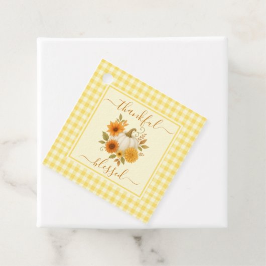 感謝とパンプ賛美クキン | 秋感謝祭 フェイバータグ (インサイチュ)