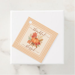 感謝とパンプ賛美クキン | 秋感謝祭 フェイバータグ