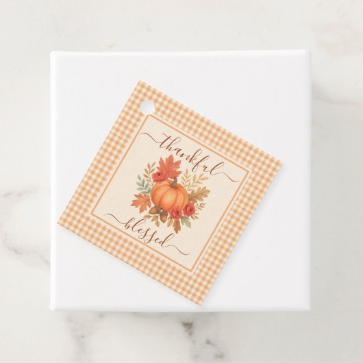 感謝とパンプ賛美クキン | 秋感謝祭 フェイバータグ (インサイチュ)