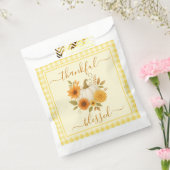 感謝とパンプ賛美クキン | 秋感謝祭 フェイバーバッグ (封をした状態)