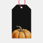 感謝と喜びのギフトタグ - かぼちゃ ギフトタグ (裏面)